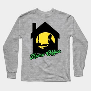 Home office green Long Sleeve T-Shirt